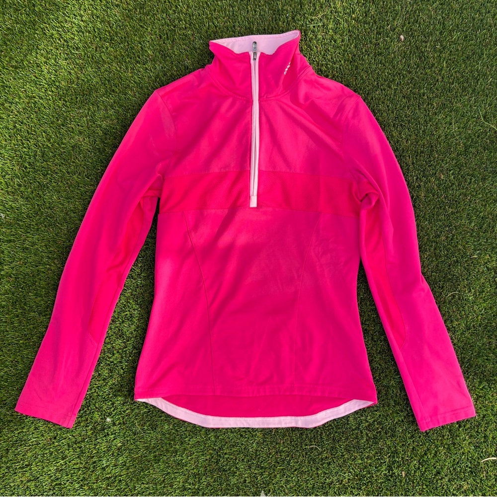 Adidas Climalite Quarter Zip Pullover Sweater Women’s Size Small